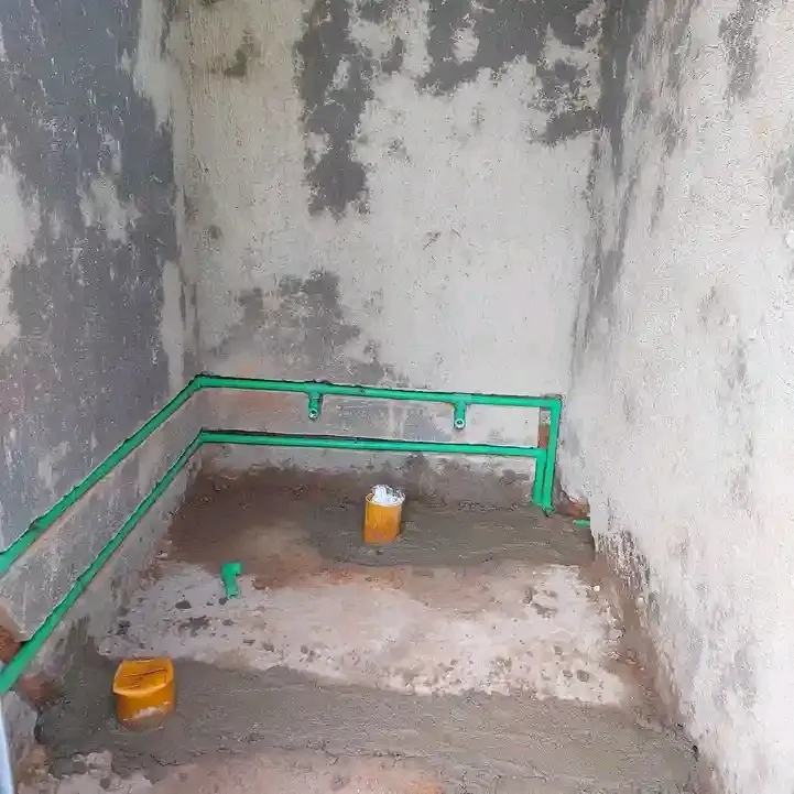 Rough-in plumbing work, photo 3 of 3