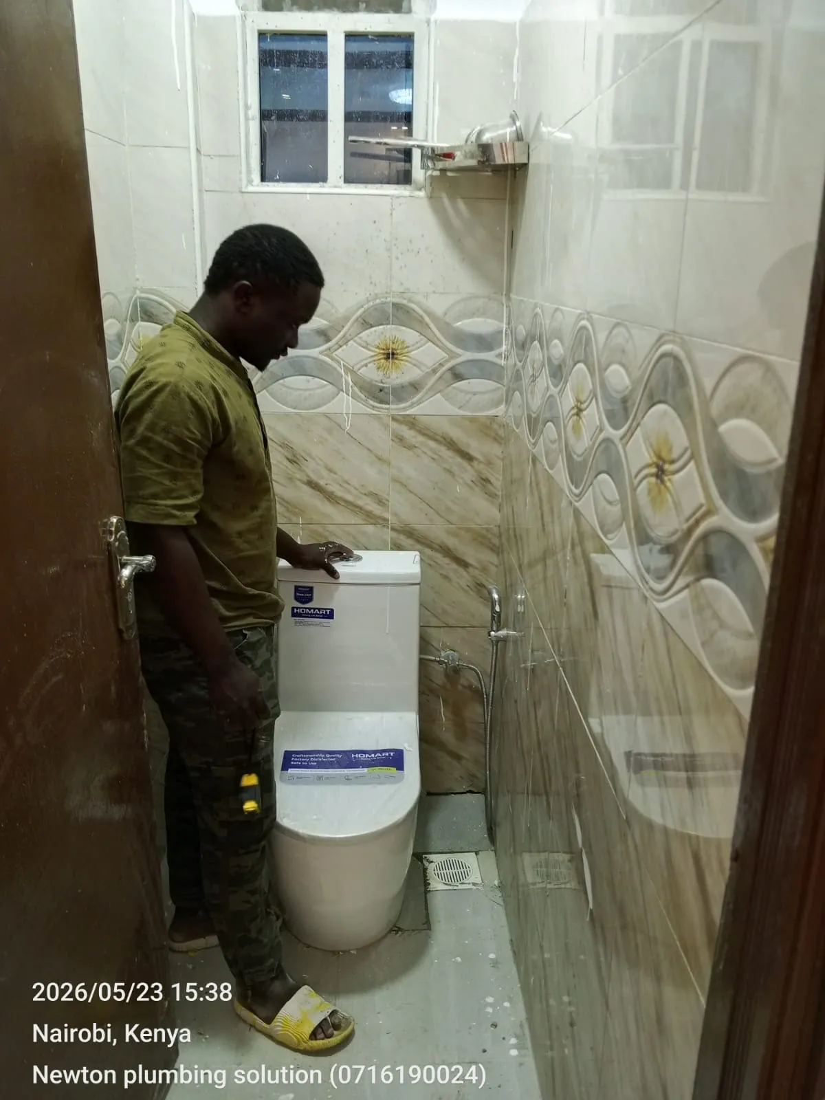 Washroom plumbing work, photo 3 of 3