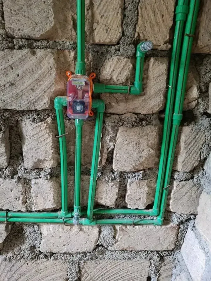 Rough-in plumbing work, photo 4 of 5